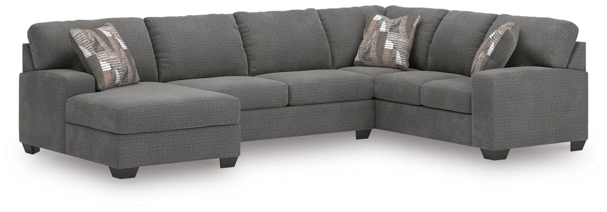 Seyler Lane - Sectional Stationary Sectionals by Benchcraft® - Walls Furniture & Mattress