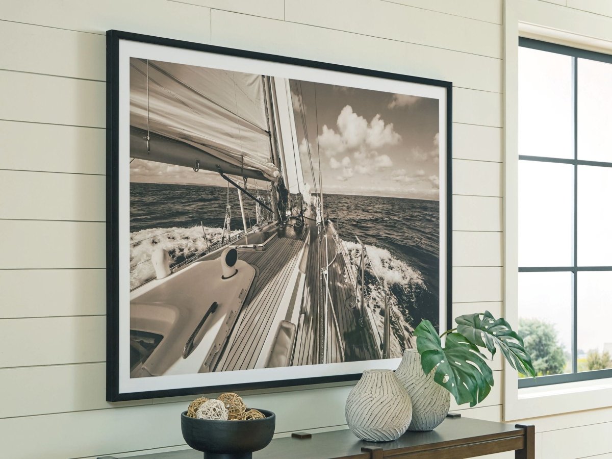 Arlanford - Sepia - Wall Art Framed Prints by Signature Design by Ashley® - Walls Furniture & Mattress