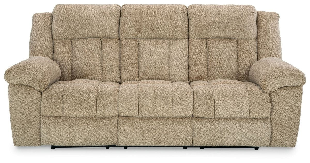 Tip - off - Power Reclining Sofa With Adj Headrest Reclining Sofas by Signature Design by Ashley® - Walls Furniture & Mattress