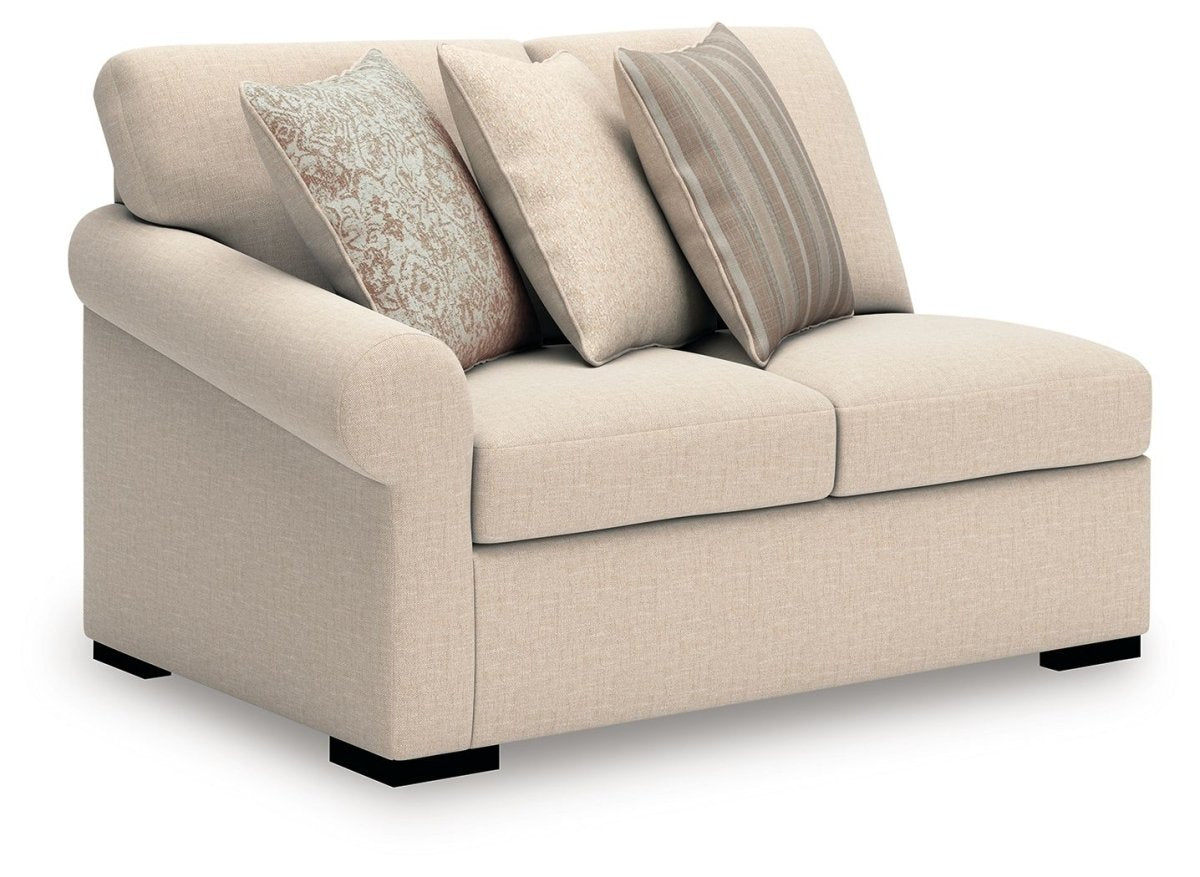 LadyMae - Sectional Stationary Sectionals by Benchcraft® - Walls Furniture & Mattress