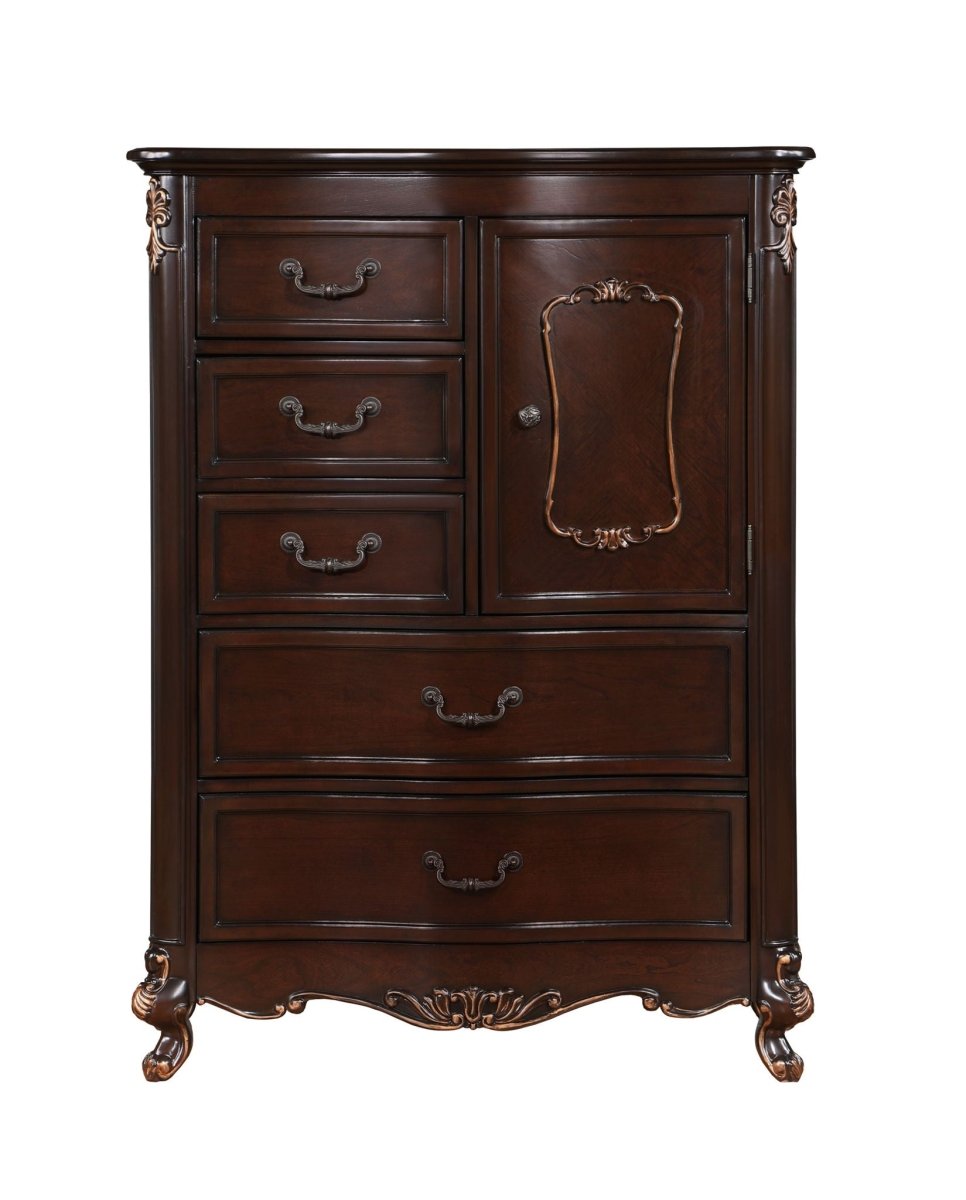 Constantine - Chest - Cherry Door Chests by New Classic - Walls Furniture & Mattress