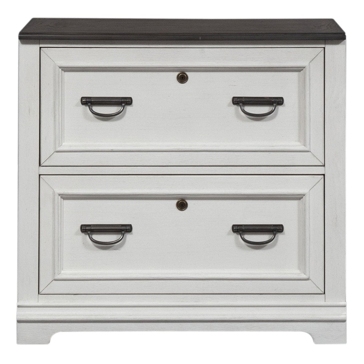 Allyson Park - Bunching Lateral File Cabinet - White Filing Cabinets by Liberty Furniture - Walls Furniture & Mattress