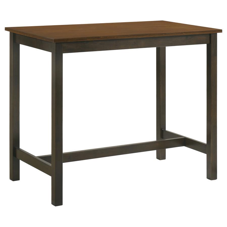 Connie - 4 Piece Counter Height Set - Chestnut And Dark Brown 4 Piece Dining Room Sets by CoasterEveryday - Walls Furniture & Mattress