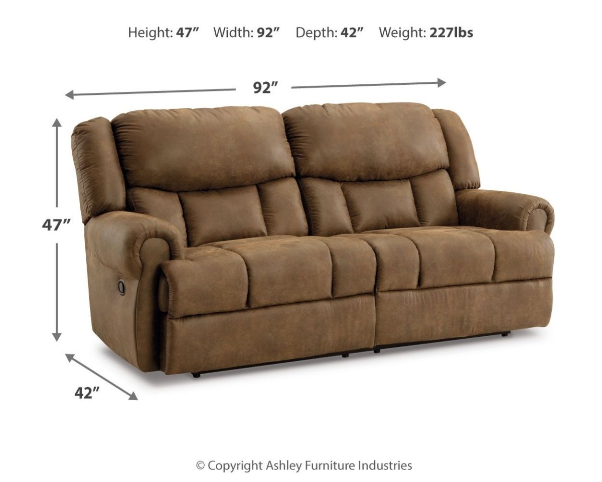 Boothbay - 2 Seat Reclining Sofa Reclining Sofas by Signature Design by Ashley® - Walls Furniture & Mattress