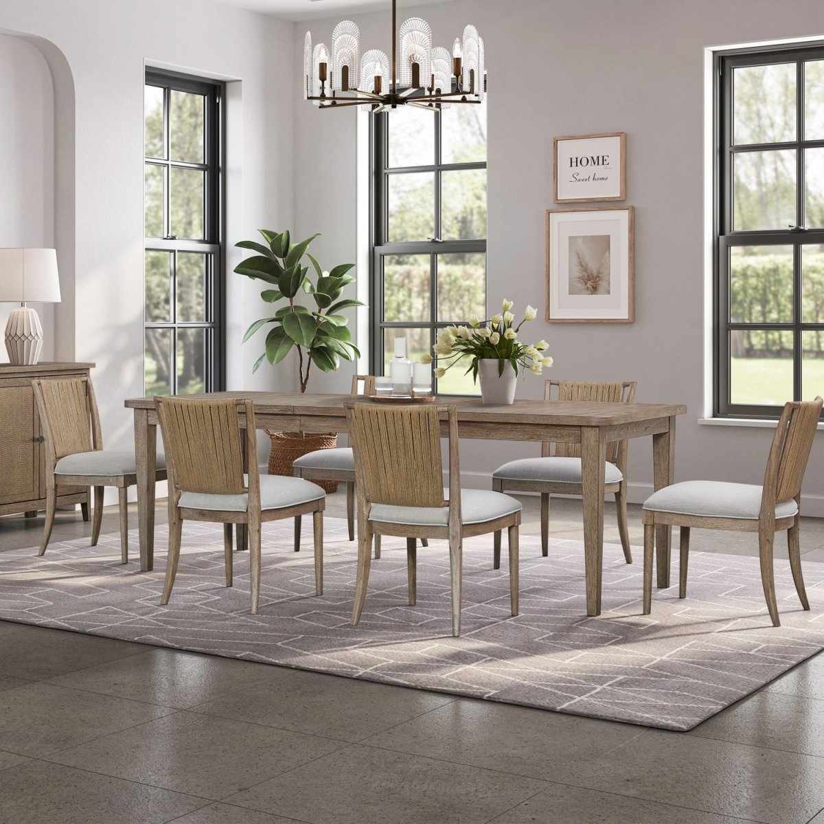 Sheridan Pointe - Rectangular Table Set 5 Piece Dining Room Sets by Liberty Furniture - Walls Furniture & Mattress