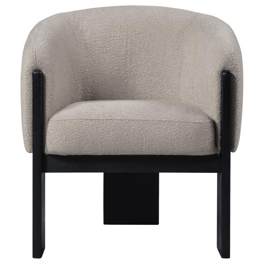 Valdez - Boucle Upholstered Barrel Back Accent Chair Accent Chairs by CoasterEveryday - Walls Furniture & Mattress