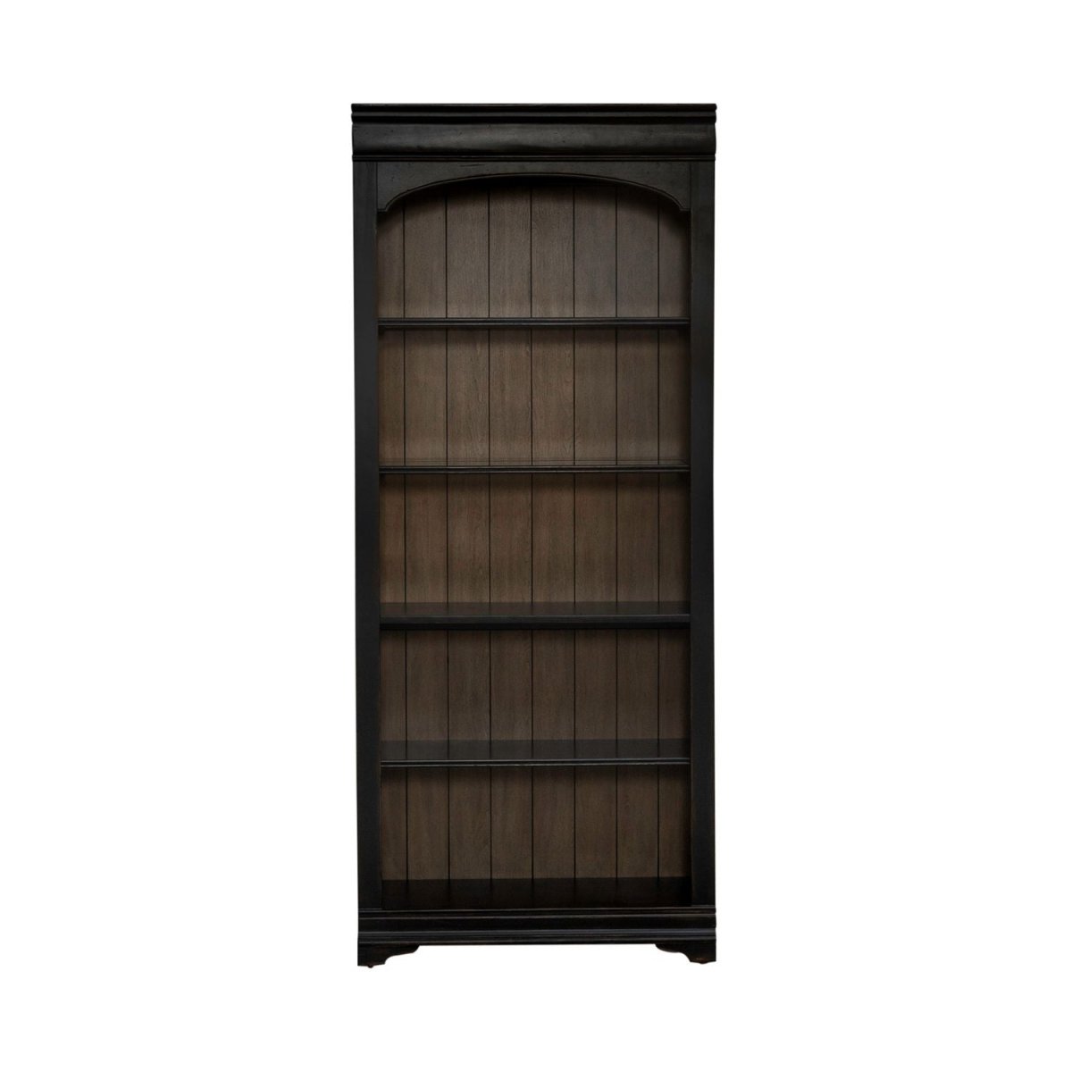 Meritage - 2 Piece Bunching Bookcase - Black 2 Piece Home Office Sets by Liberty Furniture - Walls Furniture & Mattress