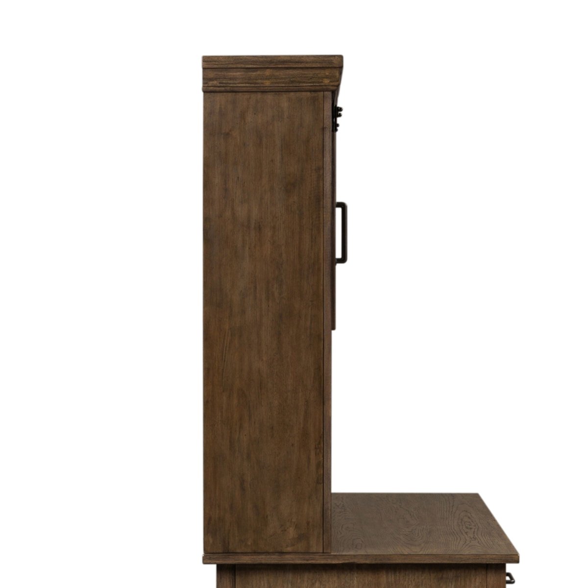 Sonoma Road - Credenza Hutch - Light Brown Hutches by Liberty Furniture - Walls Furniture & Mattress