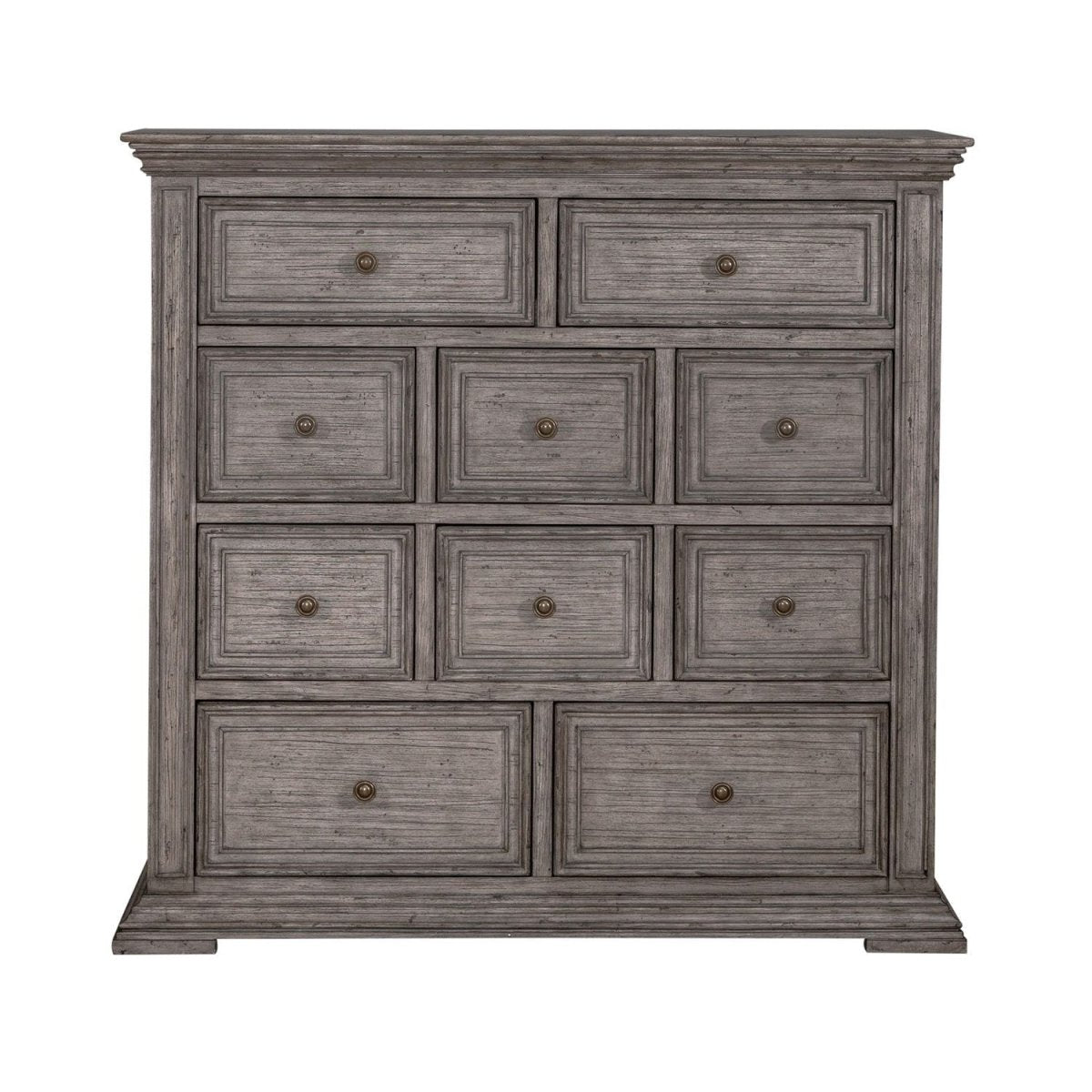 Big Valley - 10 Drawer Chesser Dressers by Liberty Furniture - Walls Furniture & Mattress
