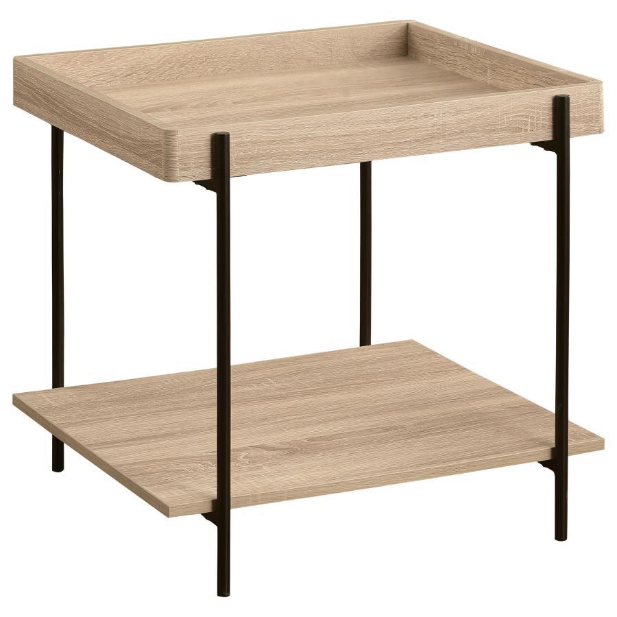 Fallon Rectangular Engineered Wood Table End Tables by Coaster Fine Furniture - Walls Furniture & Mattress