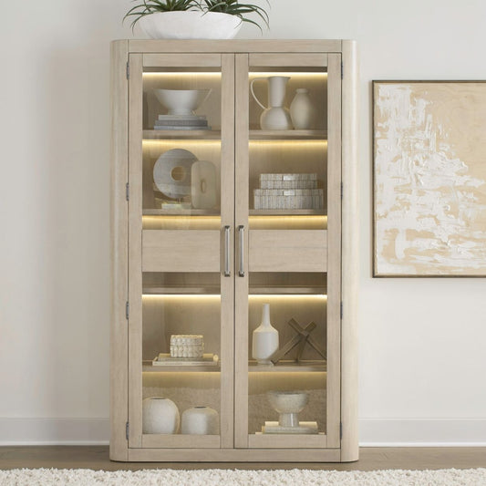 South Bend - Bunching Display Cabinet Display Cabinets by Liberty Furniture - Walls Furniture & Mattress