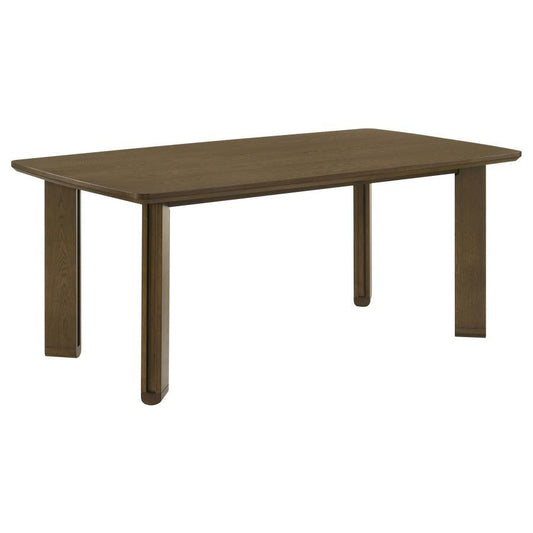 Ottowa - Rectangular Wood Dining Table - Brown Dining Tables by Coaster Fine Furniture - Walls Furniture & Mattress