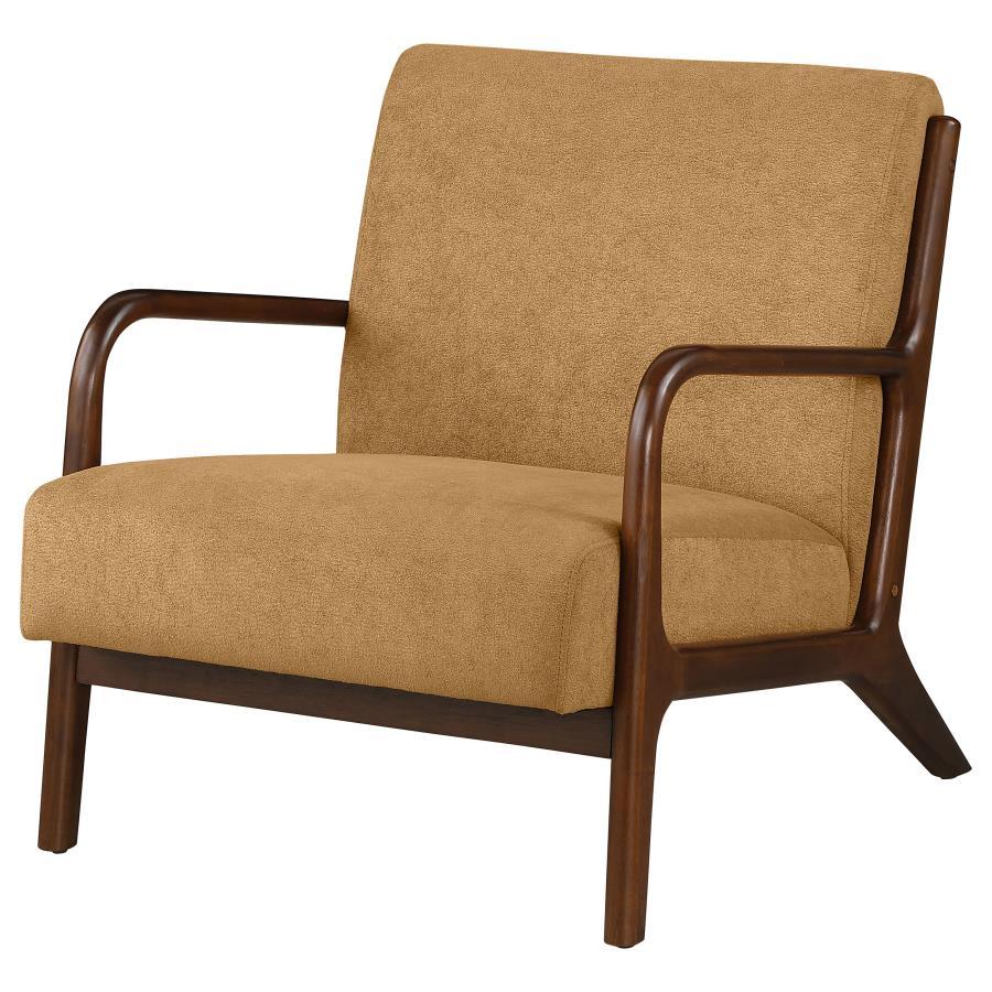 Foster - Upholstered Wood Frame Accent Chair Accent Chairs by CoasterEveryday - Walls Furniture & Mattress