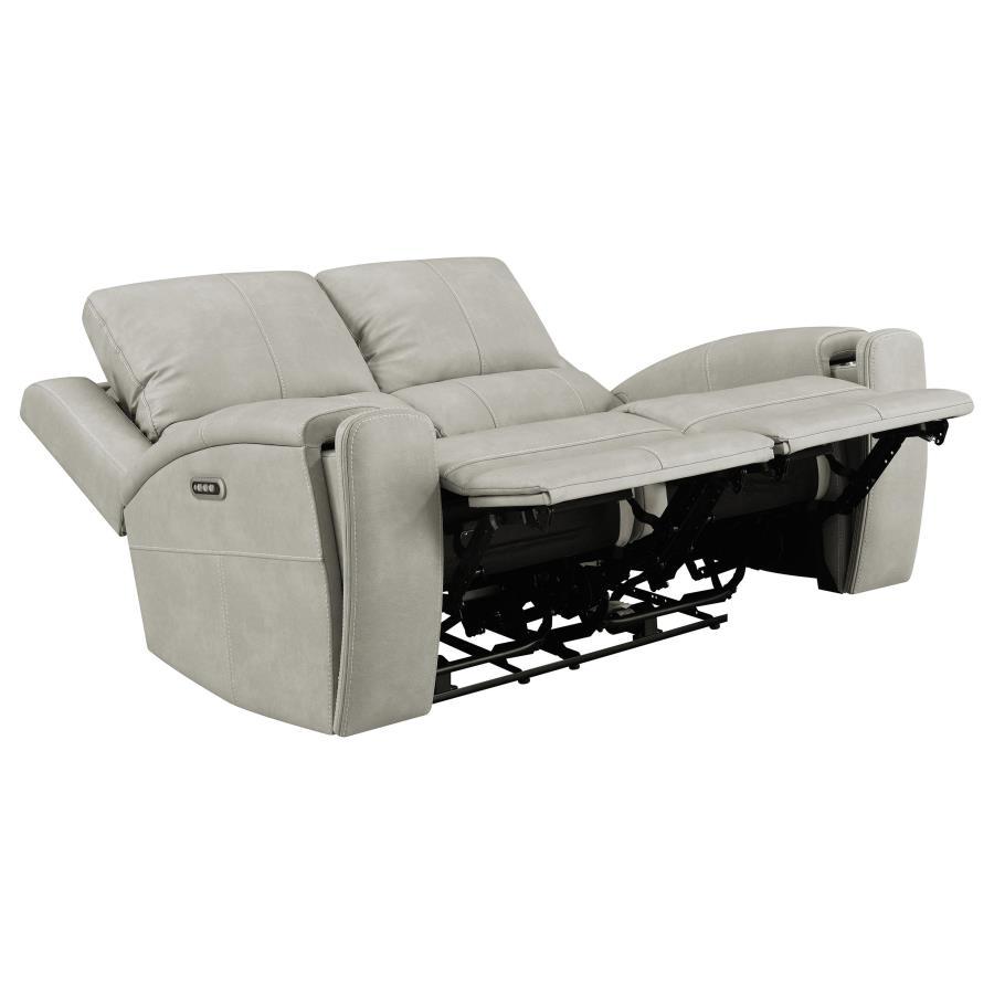 Brickston - Triple Power Reclining Loveseat Reclining Loveseats by Coaster Fine Furniture - Walls Furniture & Mattress