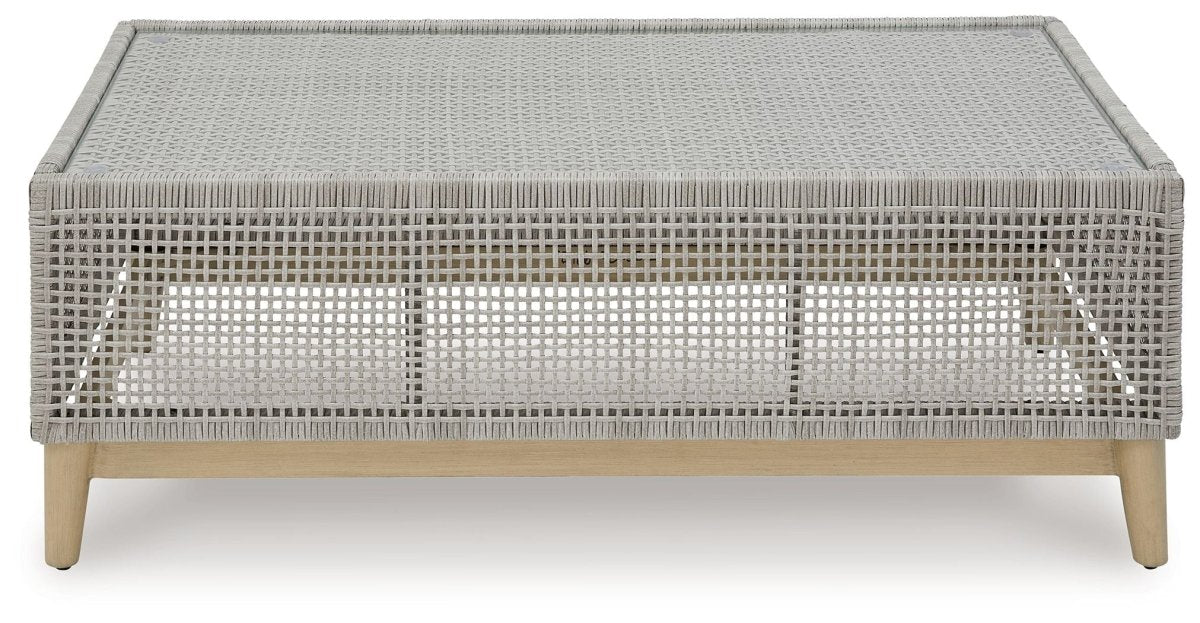 Seton Creek - Rectangular Cocktail Table - Gray Coffee Tables by Signature Design by Ashley® - Walls Furniture & Mattress