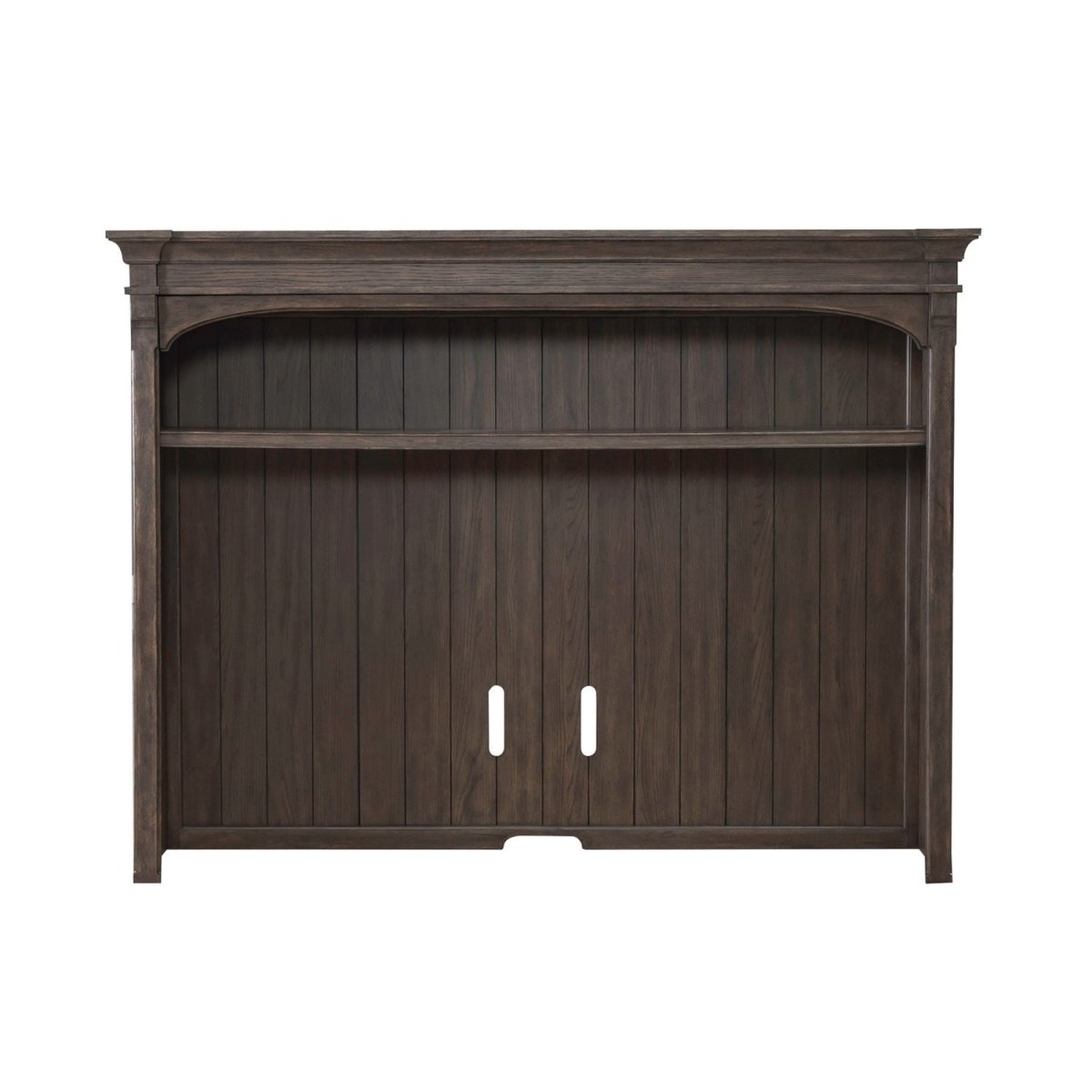 Paradise Valley - Entertainment Hutch - Dark Brown Hutches by Liberty Furniture - Walls Furniture & Mattress