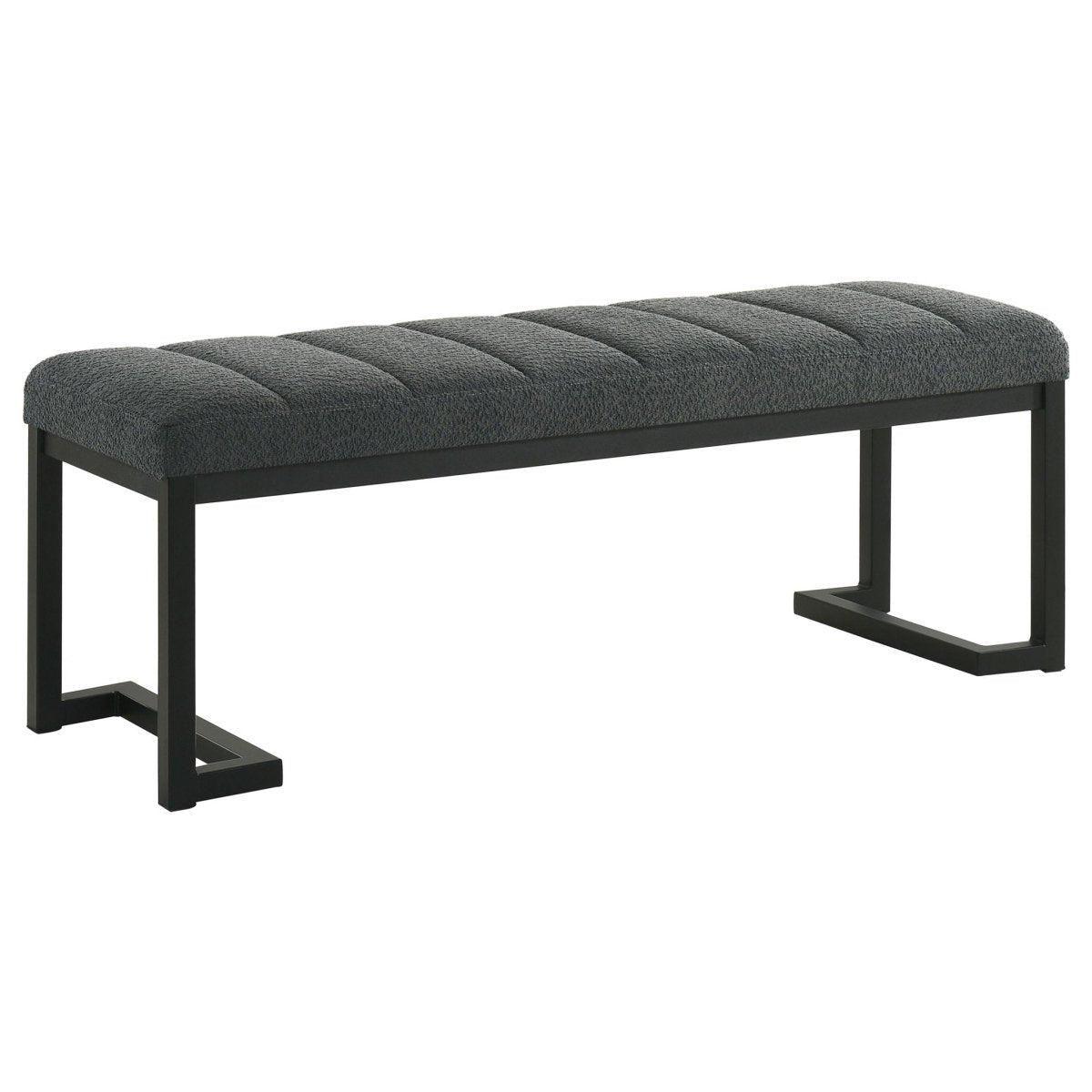 Mesa - Boucle Upholstered Tufted Accent Bench Upholstered Benches by Coaster Fine Furniture - Walls Furniture & Mattress