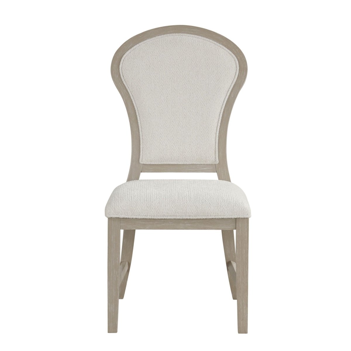 Gwendolyn - Dining Side Chair (Set of 2) - Cerused Taupe Chair Sets by New Classic - Walls Furniture & Mattress