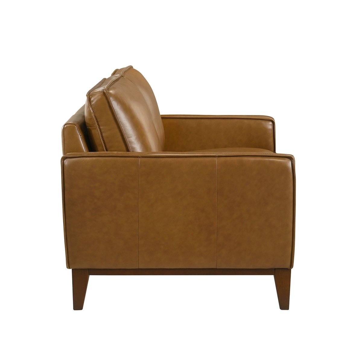 Caspar - Loveseat - Caramel Stationary Loveseats by New Classic - Walls Furniture & Mattress