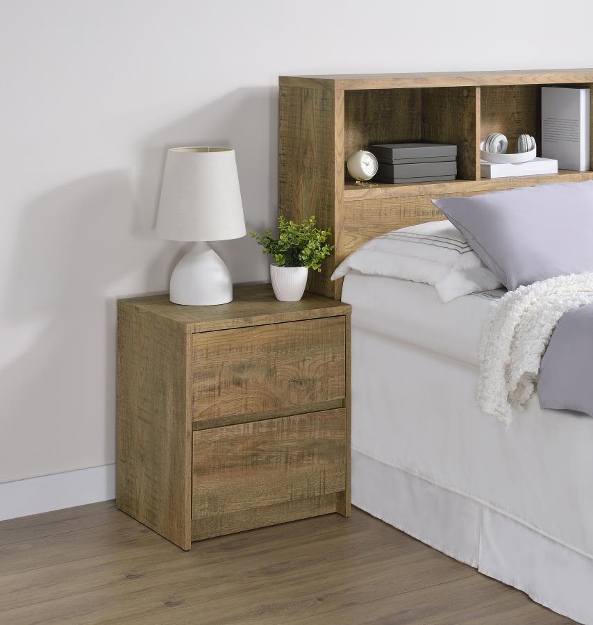 Westpark - 2 - Drawer Nightstand LED Lights And USB Nightstands w/ Charging Stations by Coaster Fine Furniture - Walls Furniture & Mattress