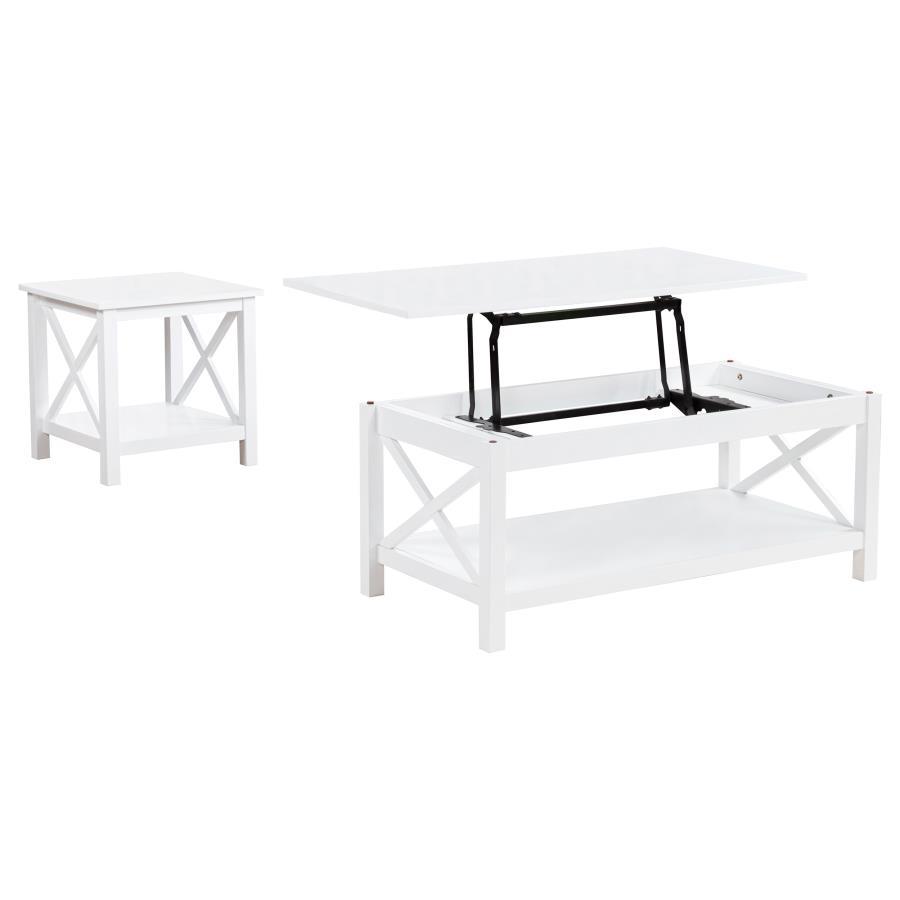 Skyview - Rectangular Lift Top Coffee Table Set Table Sets by Coaster Fine Furniture - Walls Furniture & Mattress