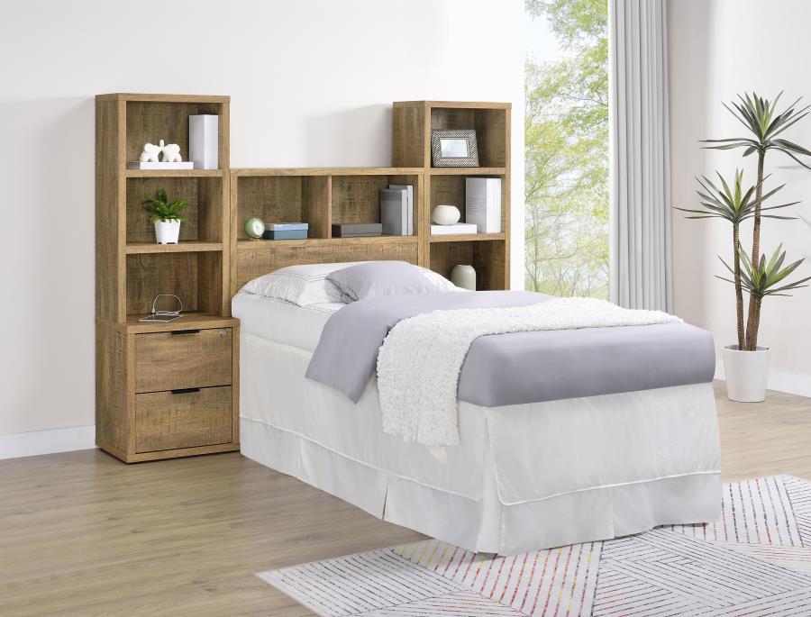 Westpark - 3 Piece Bedroom Set Bookcase Headboard 3 Piece Bedroom Sets by Coaster Fine Furniture - Walls Furniture & Mattress