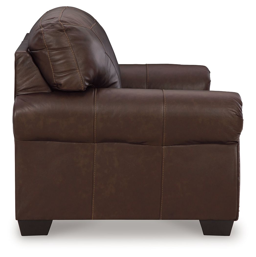 Colleton - Loveseat - Dark Brown Stationary Loveseats by Signature Design by Ashley® - Walls Furniture & Mattress
