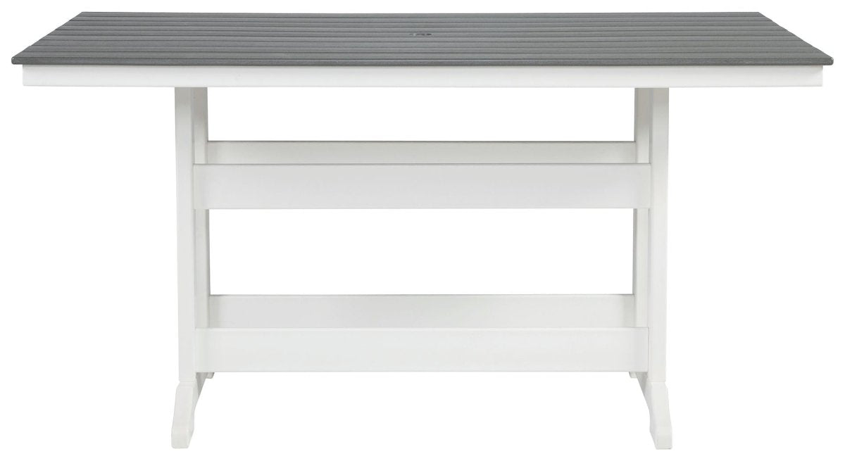 Transville - Counter Table W/Umb Opt Dining Tables by Signature Design by Ashley® - Walls Furniture & Mattress