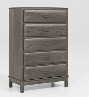 Mazing - Five Drawer Chest - Gray Accent Chests by Signature Design by Ashley® - Walls Furniture & Mattress