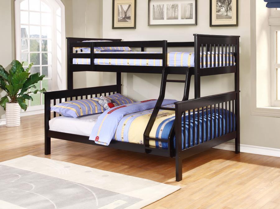 Chapman - Wood Bunk Bed Bunk Beds by CoasterEveryday - Walls Furniture & Mattress