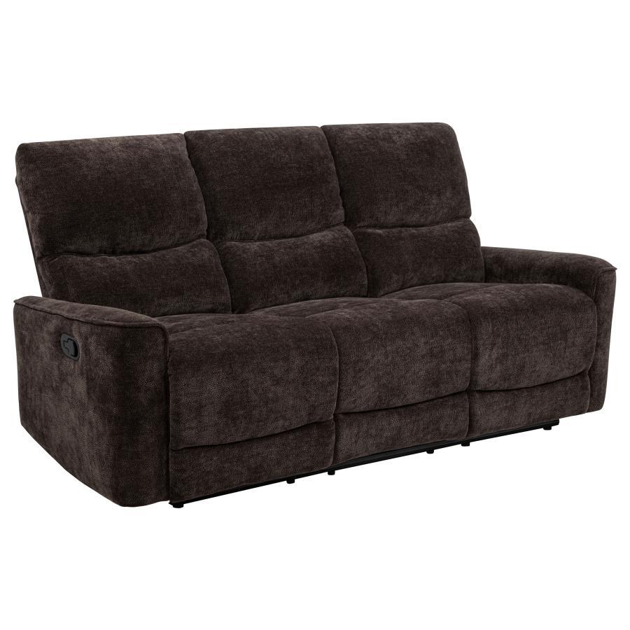 Navarro - Chenille Upholstered Reclining Sofa Reclining Sofas by Coaster Fine Furniture - Walls Furniture & Mattress