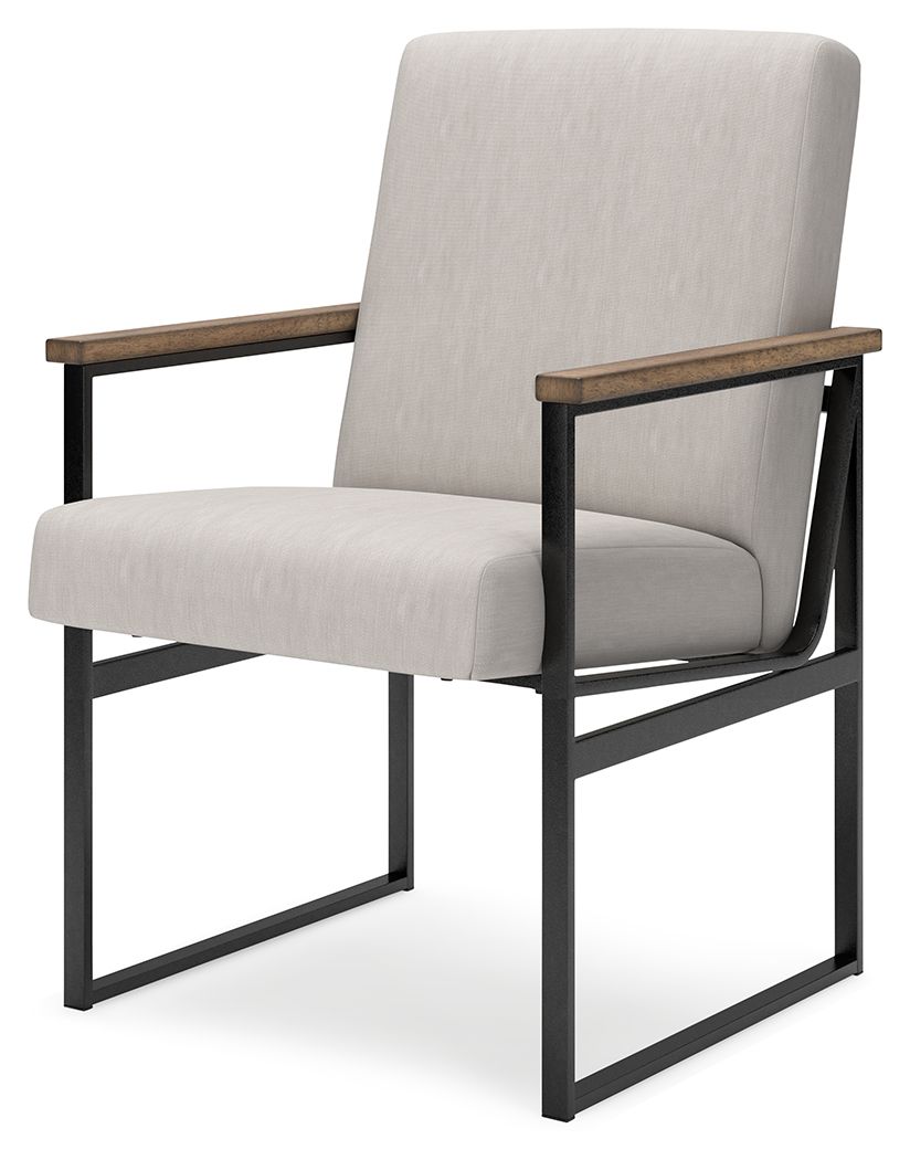 Montia - Home Office Desk Chair - Light Brown Desk Chairs by Signature Design by Ashley® - Walls Furniture & Mattress