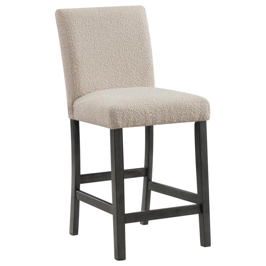Alba - Boucle Upholstered Counter Height Dining Chair (Set of 2) Chair Sets by CoasterEveryday - Walls Furniture & Mattress