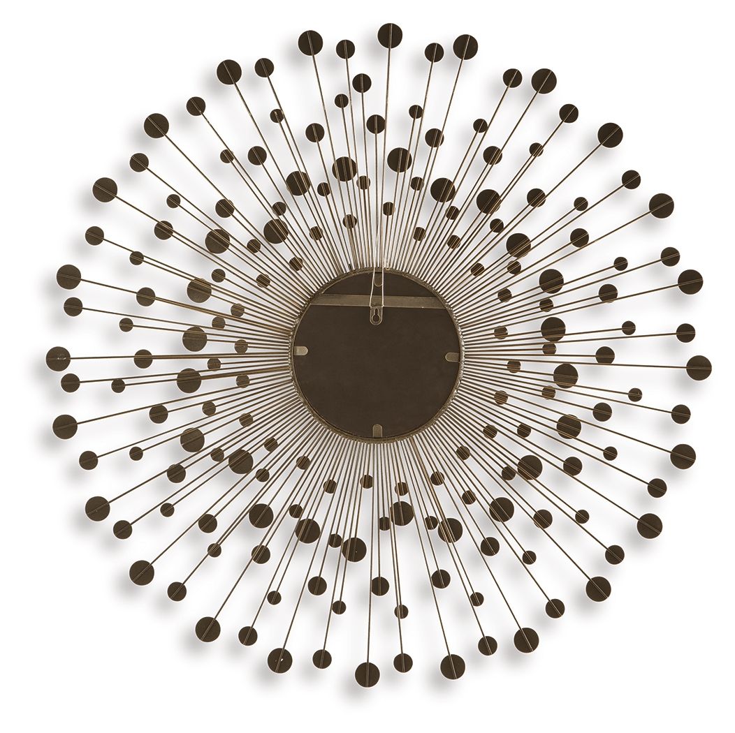 Morwenna - Accent Mirror - Bronze / Gold Finish Accent Mirrors by Signature Design by Ashley® - Walls Furniture & Mattress