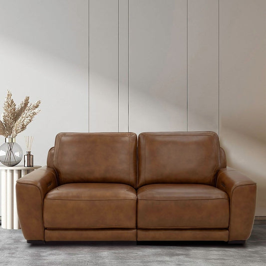 Blake - 2 Piece Loveseat - Brown Reclining Loveseats by Liberty Furniture - Walls Furniture & Mattress