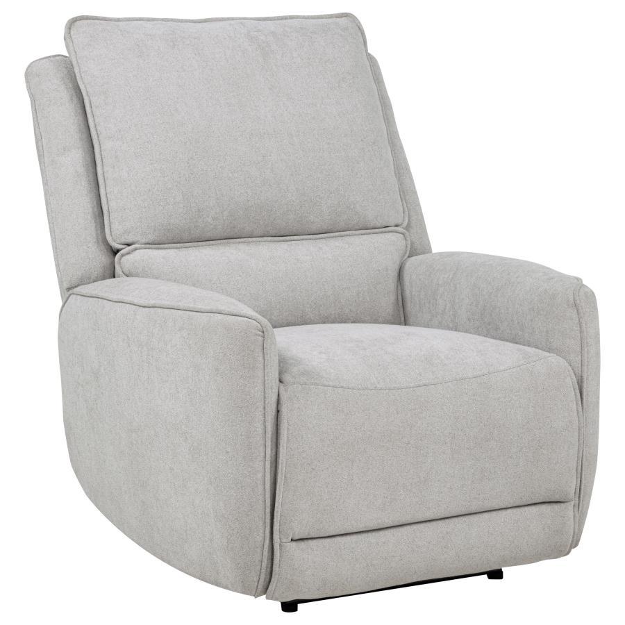 Sylmar - Chenille Upholstered Power Recliner Reclining Chairs by Coaster Fine Furniture - Walls Furniture & Mattress