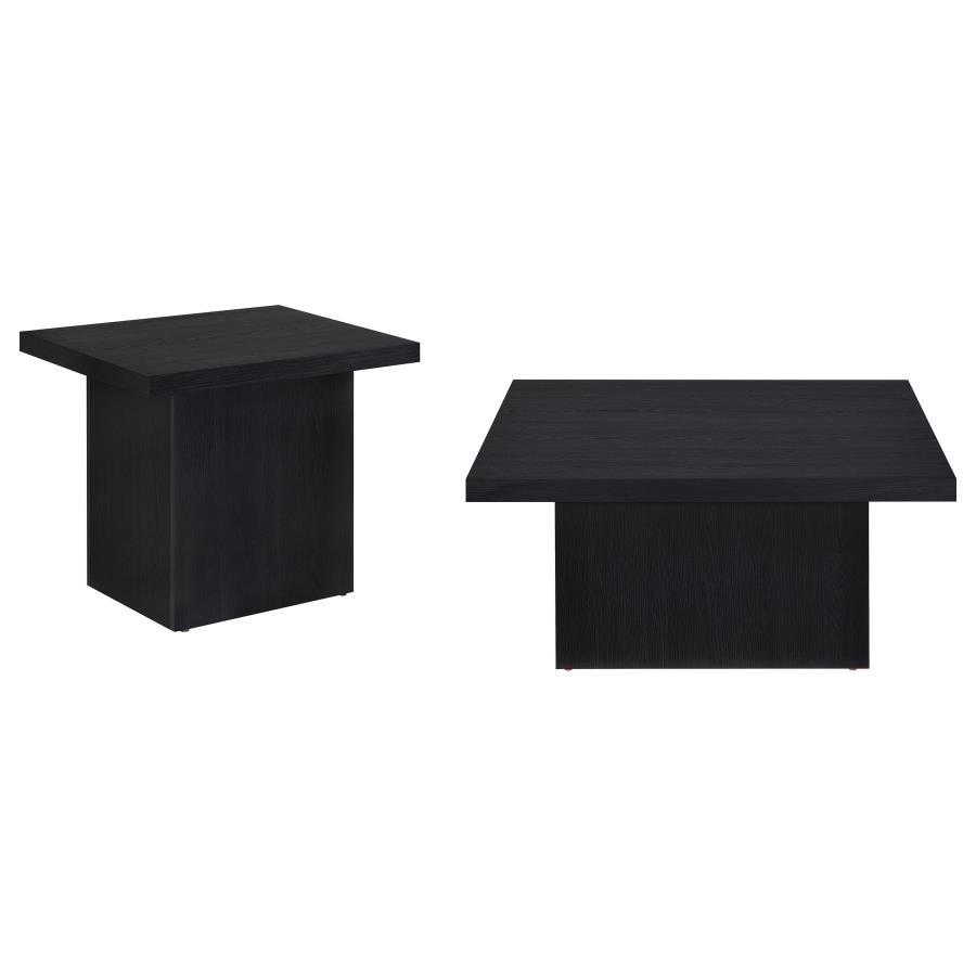Devar - Square Coffee Table Set Table Sets by Coaster Fine Furniture - Walls Furniture & Mattress