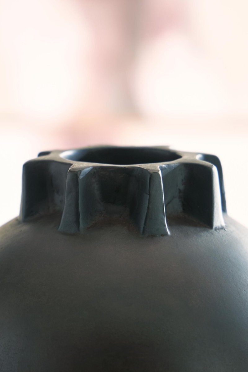 Kaslett - Vase - Antique Black Vases & Jars by Signature Design by Ashley® - Walls Furniture & Mattress
