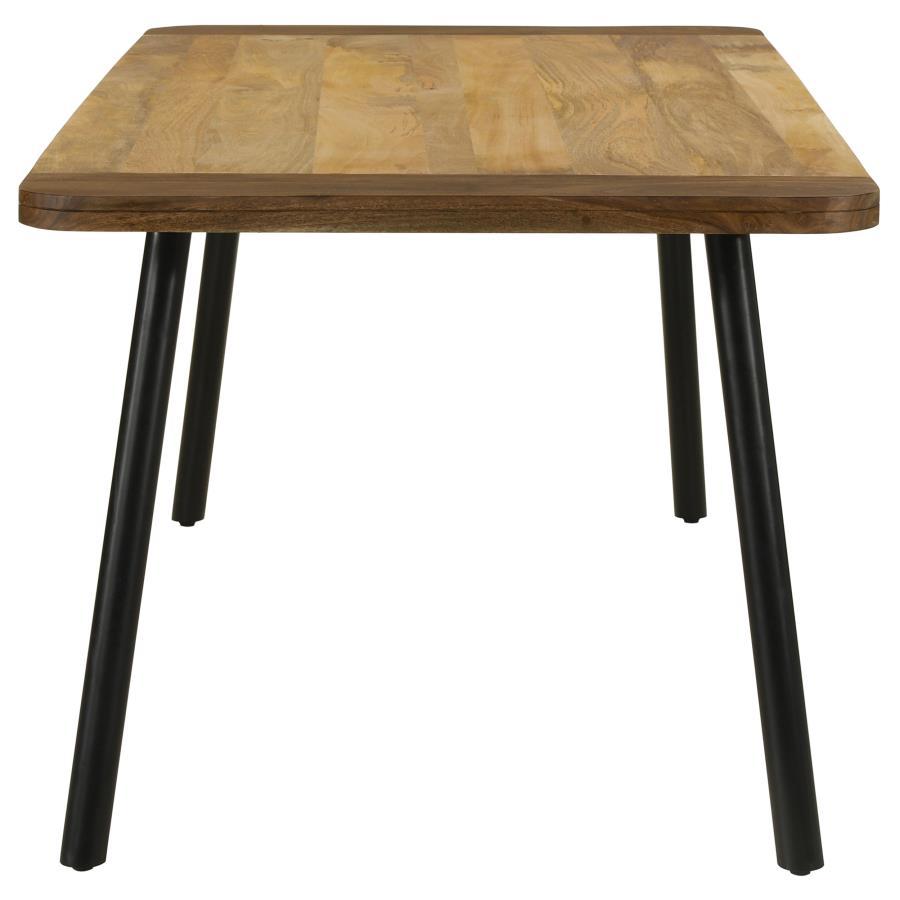 Maverick - Solid Wood Dining Table - Natural Mango Dining Tables by Coaster Fine Furniture - Walls Furniture & Mattress