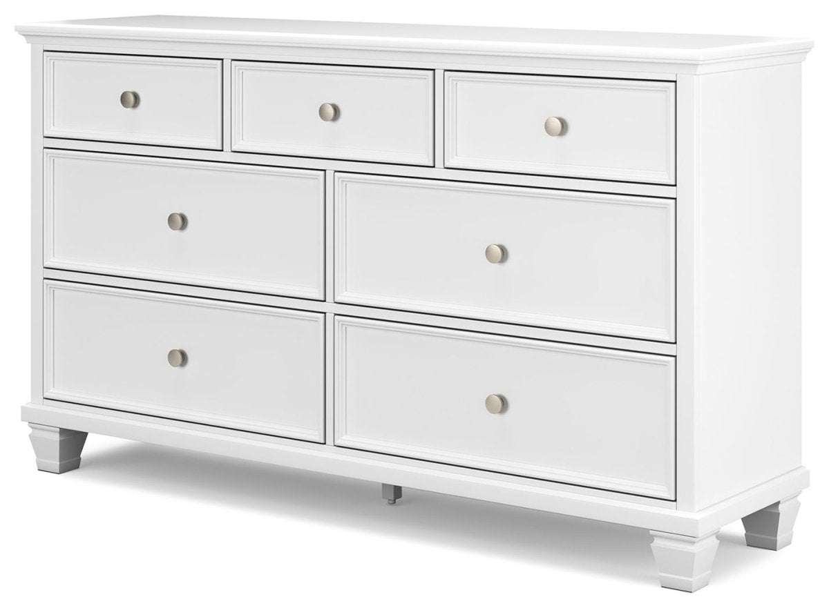 Fortman - Dresser - White Dressers by Signature Design by Ashley® - Walls Furniture & Mattress