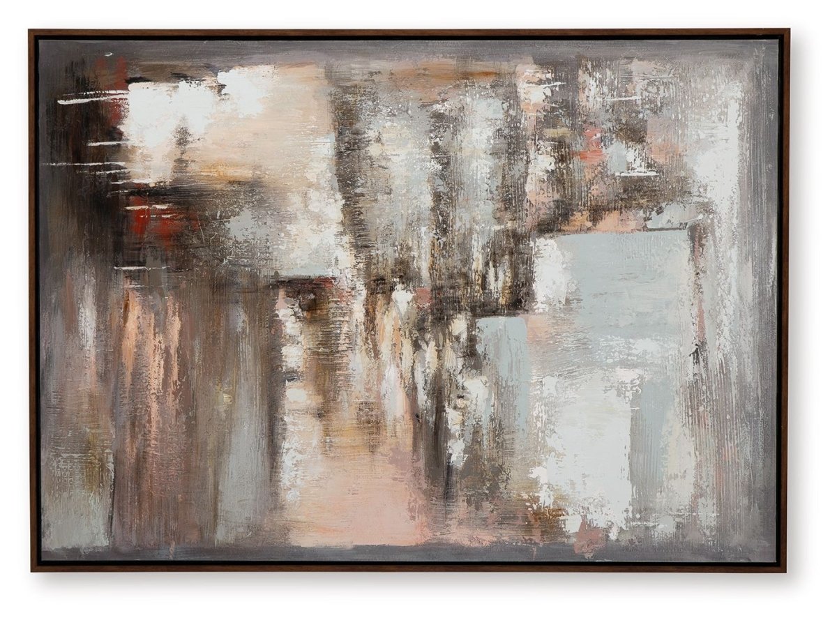 Floymour - Multi - Wall Art Canvas Art by Signature Design by Ashley® - Walls Furniture & Mattress