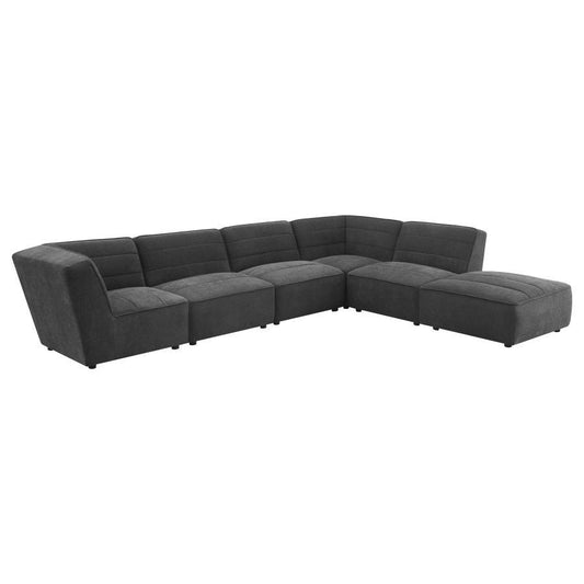 Sunny - Upholstered Modular Sectional Sofa Stationary Sectionals by CoasterElevations - Walls Furniture & Mattress