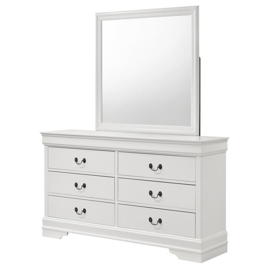 Louis Philippe - Six - Drawer Dresser Dressers by CoasterEveryday - Walls Furniture & Mattress