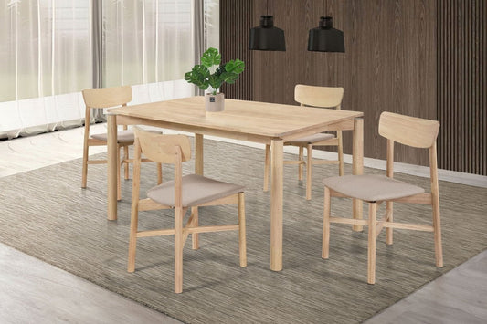 Parkridge - Wood Dining Set 5 Piece Dining Room Sets by Coaster Fine Furniture - Walls Furniture & Mattress