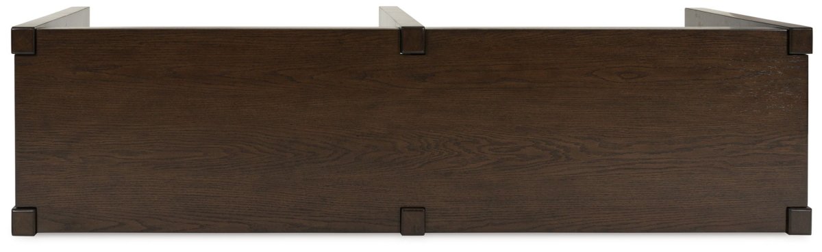 Breckington - Sofa Table - Dark Brown Sofa Tables by Signature Design by Ashley® - Walls Furniture & Mattress