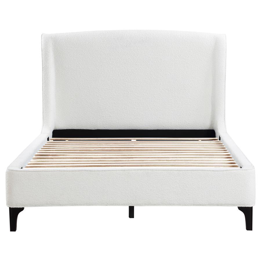 Mosby - Upholstered Wingback Bed Upholstered Beds by Coaster Fine Furniture - Walls Furniture & Mattress