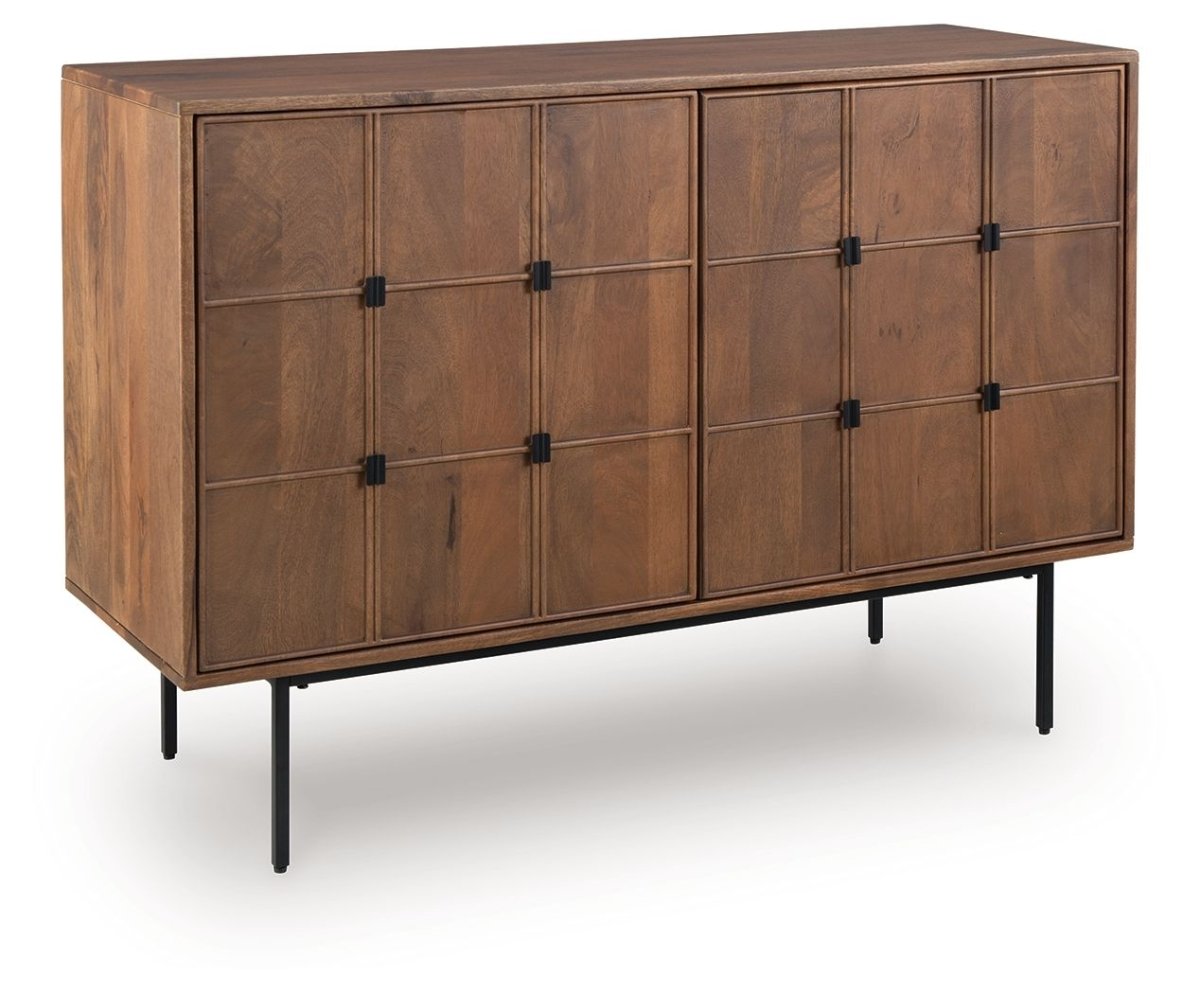 Juddins - Brown - Accent Cabinet Accent Cabinets by Signature Design by Ashley® - Walls Furniture & Mattress