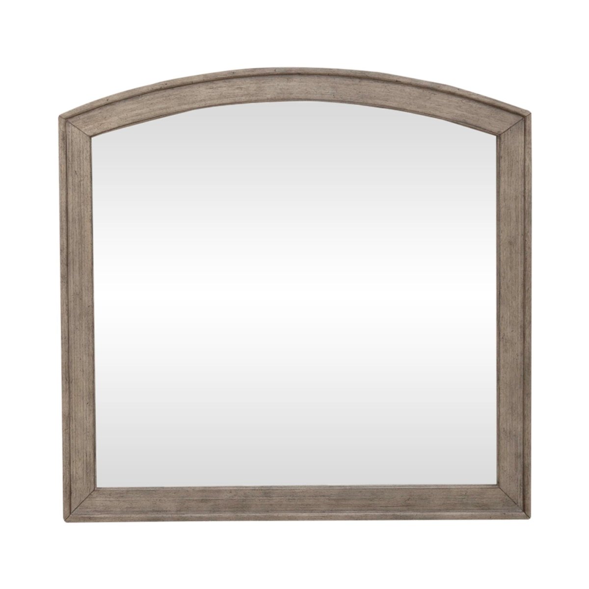 Avalon - Arched Mirror - Burnished Beige Arched Mirrors by Liberty Furniture - Walls Furniture & Mattress