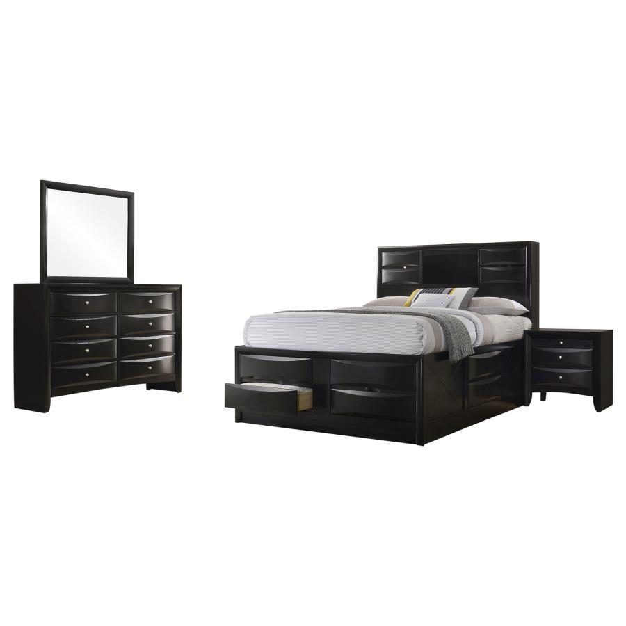 Briana - Transitional Bedroom Set 4 Piece Bedroom Sets by CoasterEssence - Walls Furniture & Mattress