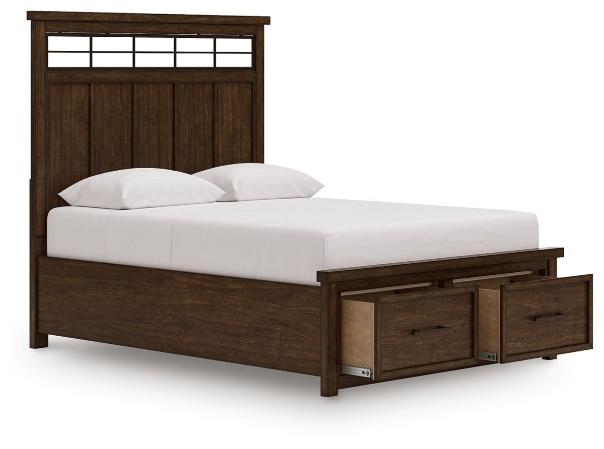 Taffenbrook - Panel Storage Bed Storage Beds by Signature Design by Ashley® - Walls Furniture & Mattress